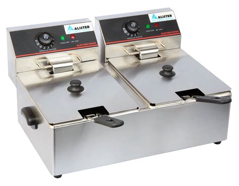 ELECTRIC DEEP FRYER DOUBLE 6+6 LITRE - Restaurant.Store