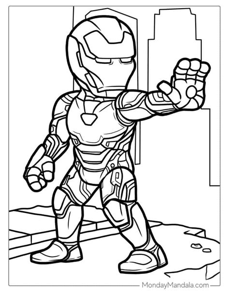 24 Iron Man Coloring Pages (Free PDF Printables)