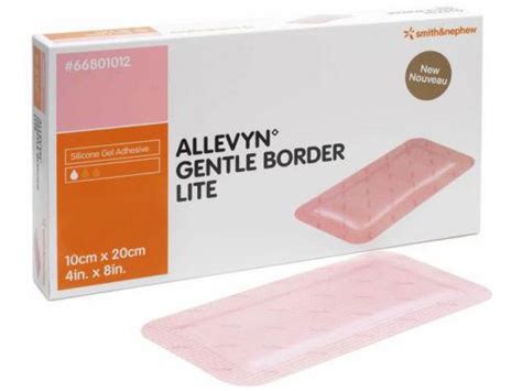 Allevyn Gentle Soft Gel Adh Foam Dressing 10cmx20cm « Medical Mart