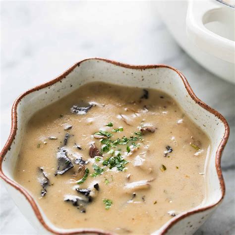 Cream of Wild Mushroom Soup Recipe