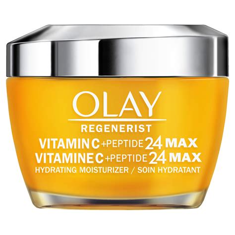 Olay Regenerist Vitamin C + Peptide 24 MAX Face Moisturizer, 1.7 OZ ...