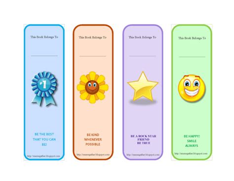 50 Free Printable Bookmark Templates ᐅ TemplateLab