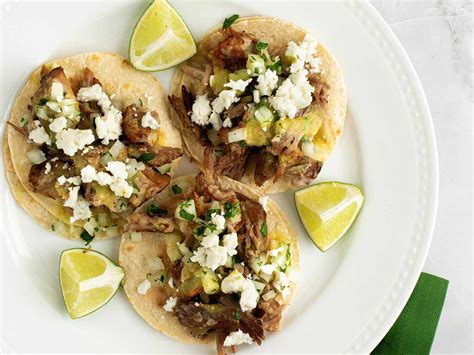 No-Waste Tacos de Carnitas With Salsa Verde Recipe