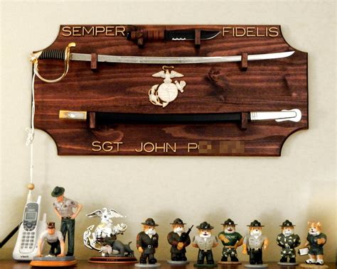 Custom Wooden NCO/ Officer Sword Display