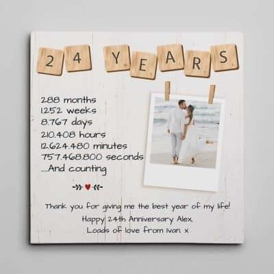 38+ Best 24th Year Wedding Anniversary Quotes, Wishes