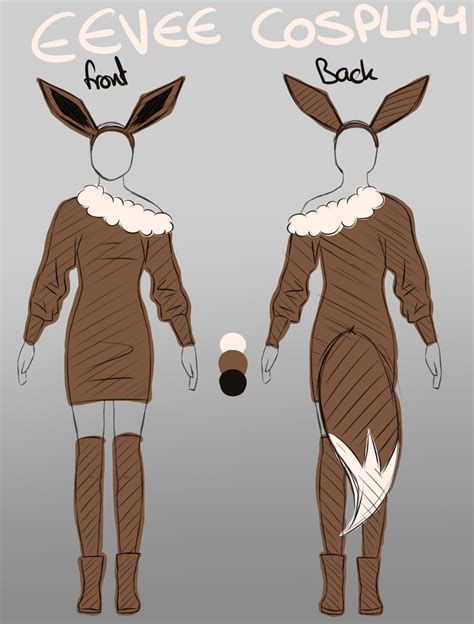 eevee cosplay design by Lumisaurus on DeviantArt