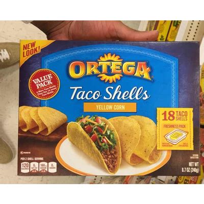 Top 50 most popular: taco shell