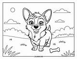 135  Coloriages De chiot Pour Enfants Et Adultes PDF Gratuits à Imprimer sketch template