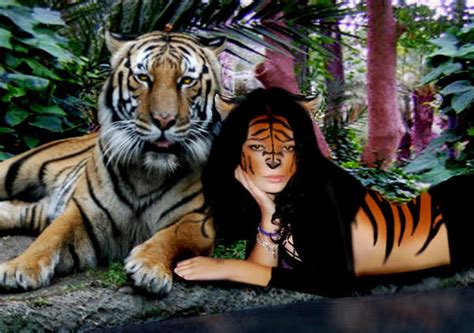 Tiger Lady by ThornErose on DeviantArt