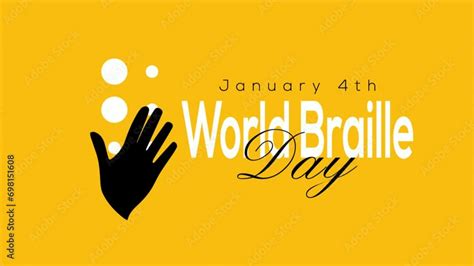 World braille day, World Braille Day on January 4th, World Braille Day ...