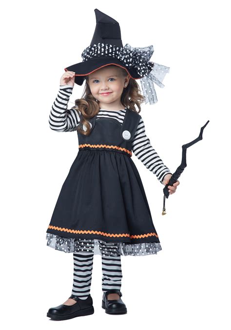 Girl's Crafty Little Witch Toddler Costume | Kid's Witch Costumes