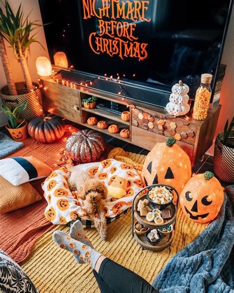 Autumn Cozy | Fall halloween decor, Halloween movie night, Fall halloween