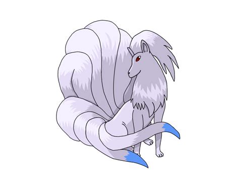 Shiny Ninetales by CandehLlama on DeviantArt