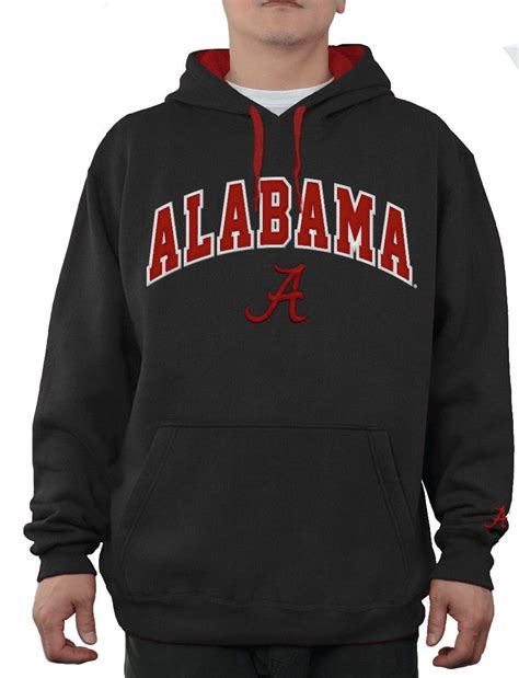 Alabama Crimson Tide Sweatshirt- Hooded Classic Dark Grey (#ALA28354G ...