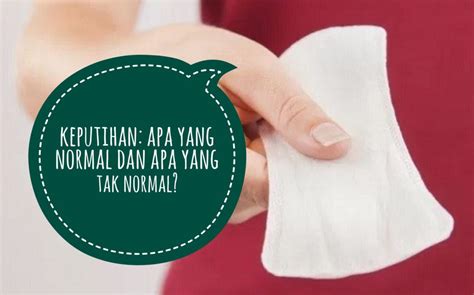 Keputihan Wanita: Apa Yang Normal dan Apa Yang Tidak Normal?