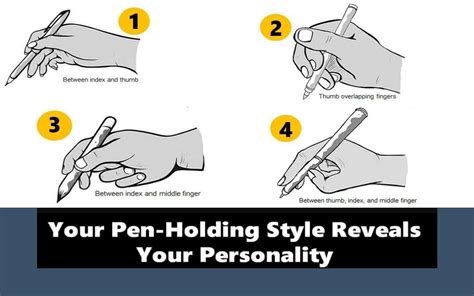 Pen holding style personality traits: Know how is your personality by ...