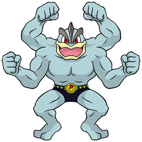 Machamp Pokemon PNG File | PNG Mart