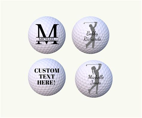 Funny Golf Ball Personalized Golf Ball Color Printed Golf | Etsy