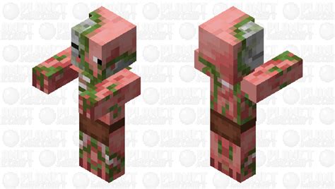 Normal Zombie Pigman Minecraft Mob Skin