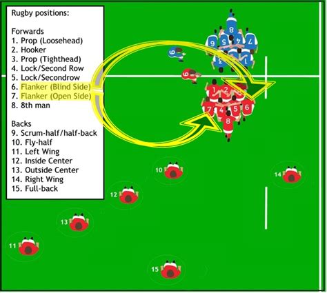 Rugby positions overview