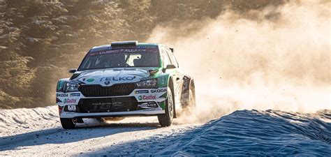 Download wallpapers from the Rally Sweden to your phone - Škoda Motorsport