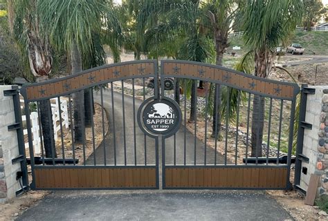 Custom Metal Driveway Gate | FREE ESTIMATES | Residential Driveway ...