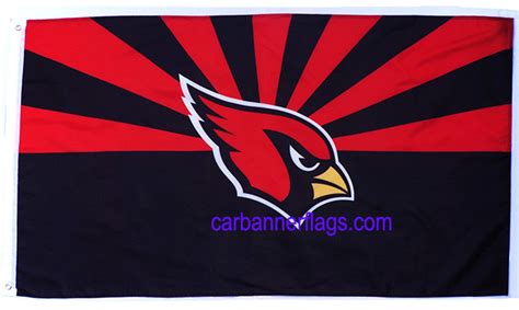 Arizona Cardinals Flag-3x5FT NFL Arizona Cardinals Banner-100% polyest ...