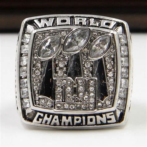 NFL 2007 Super Bowl XLII New York Giants Championship Replica Ring - Manning