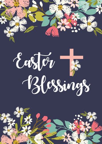 Easter Blessings Flowers. Free Flowers eCards, Greeting Cards | 123 ...