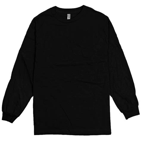 AlStyle Apparel AAA Plain Blank Men's Long Sleeve T-Shirt Style 1304 ...