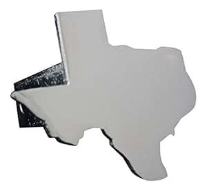 Amazon.com: Custom Hitch Covers 12509-Chrome Texas Hitch Cover, 2 ...