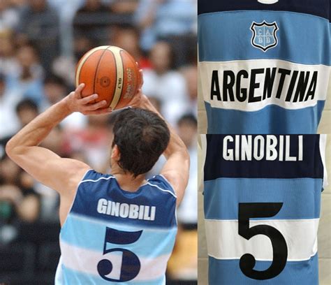 FLASH SALE! Manu Ginobili Argentina Basketball Jersey | Custom Throwba – JordansSecretStuff