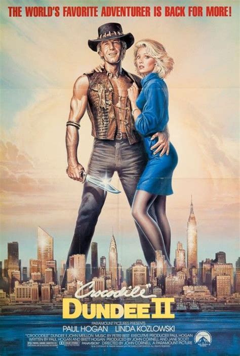 80s Movie Posters, Cinema Posters, Movie Poster Art, Crocodile Dundee ...