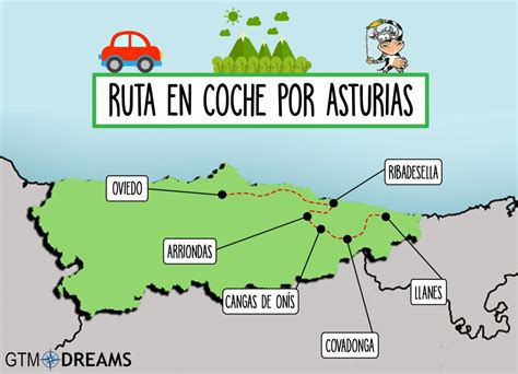 RUTA EN COCHE EN ASTURIAS | Rutas en coche, Asturias turismo, Paisajes de españa