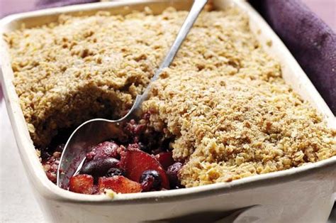 Plum crumble with oats | Recipe | Crumble recipe, Plum crumble, Plum crumble recipes