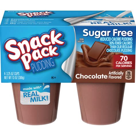 SNACK PACK Pudding Sugar Free Chocolate | Conagra Foodservice