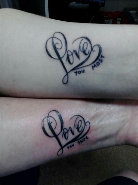 Love you more tattoo, Love yourself tattoo, Love quote tattoos