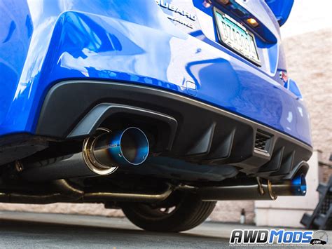 Subaru WRX / STI Cat-Back Titanium Tip Exhaust System from Agency Power