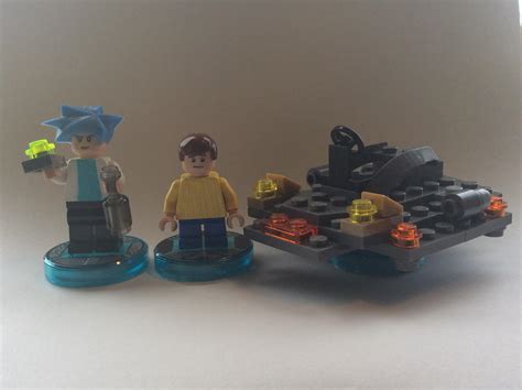 Lego Dimensions Rick and Morty Customs by TheAngryBirdKing on DeviantArt