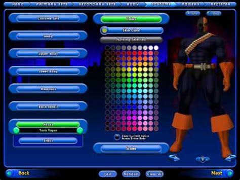 City of Heroes Character Creation - YouTube