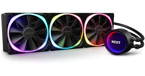 NZXT Kraken X73 RGB (Black) All-In-One 360mm Liquid CPU Cooler w/ Aer RGB 3X120mm Fans,LGA1700 ...