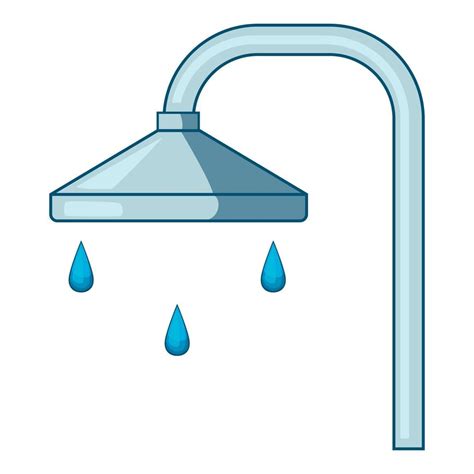 Shower icon, cartoon style 15212620 Vector Art at Vecteezy