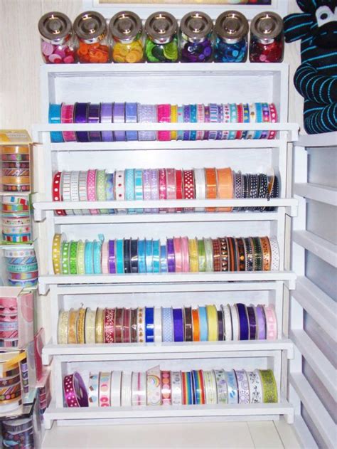 DIY Ribbon Storage Organizers, Racks, & Shelves - Jennifer Maker