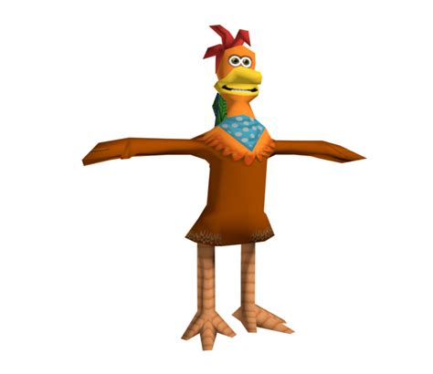 PlayStation - Chicken Run - Rocky - The Models Resource