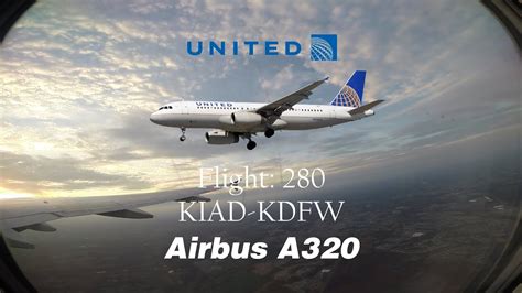 [HD] United Airlines Airbus A320 Takeoff KIAD 1080p - YouTube