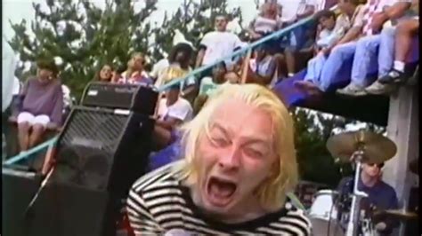 Thom Yorke (from Radiohead) having a mental breakdown, after MTV forced ...