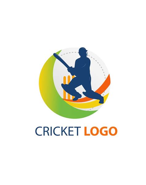 cricket vector logo templates | Cricket logo, Team logo design, Cricket logo design