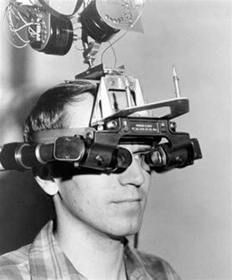 1968 Head-mounted VR display called 'The Sword of Damocles,' Ivan Sutherland (link in comments ...