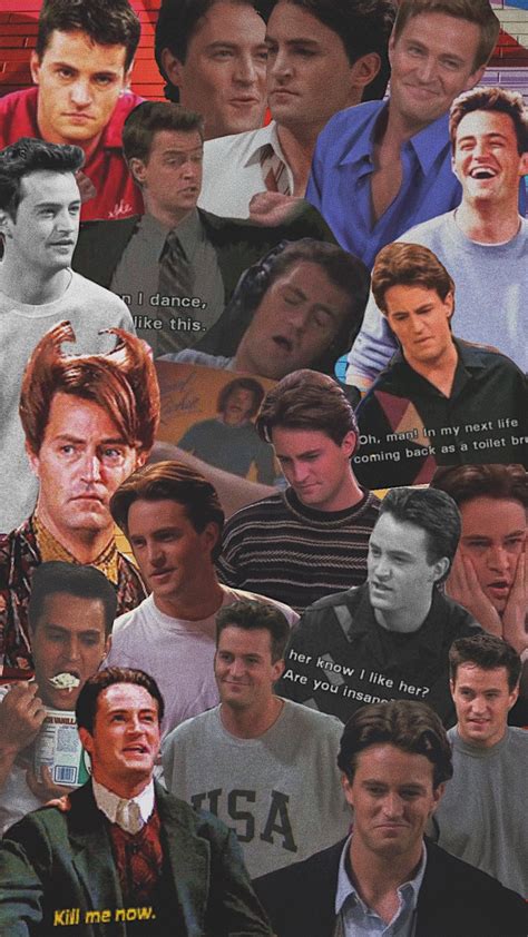 Chandler Bing - Friends Collage