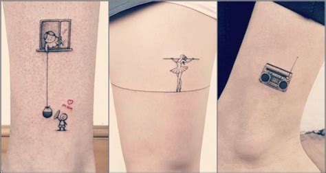 25 Adorable Minimalist Tattoo Designs By Former Cartoonist, Ahmet Cambaz